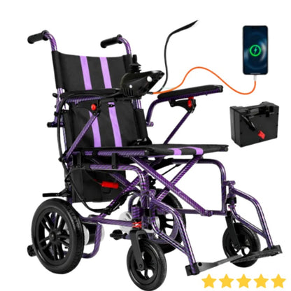 Electric Wheelchair for Adults, 360W Dual Motor with 15-Mile Range
