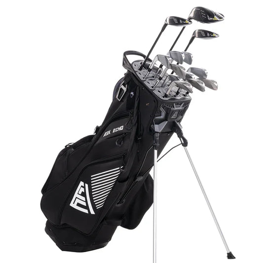 Ask Echo 2025 ST-LOCK Mecha 14 Way Dividers Quiet Hybrid Stand Bag / Black
