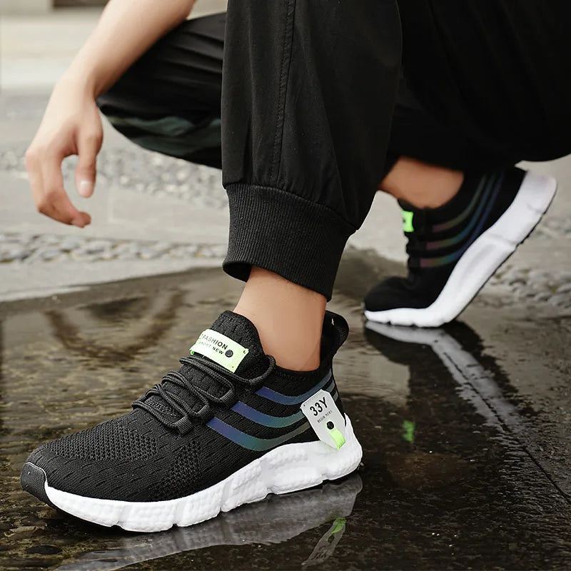 Novakicks Stealth  350- Tenis urbanos Hombres Negro/Suela Blanca